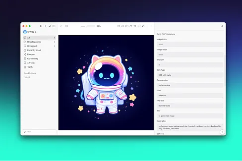 Quickly View Image EXIF in the Inspector.