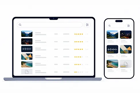A local media preview server for your Eagle library.