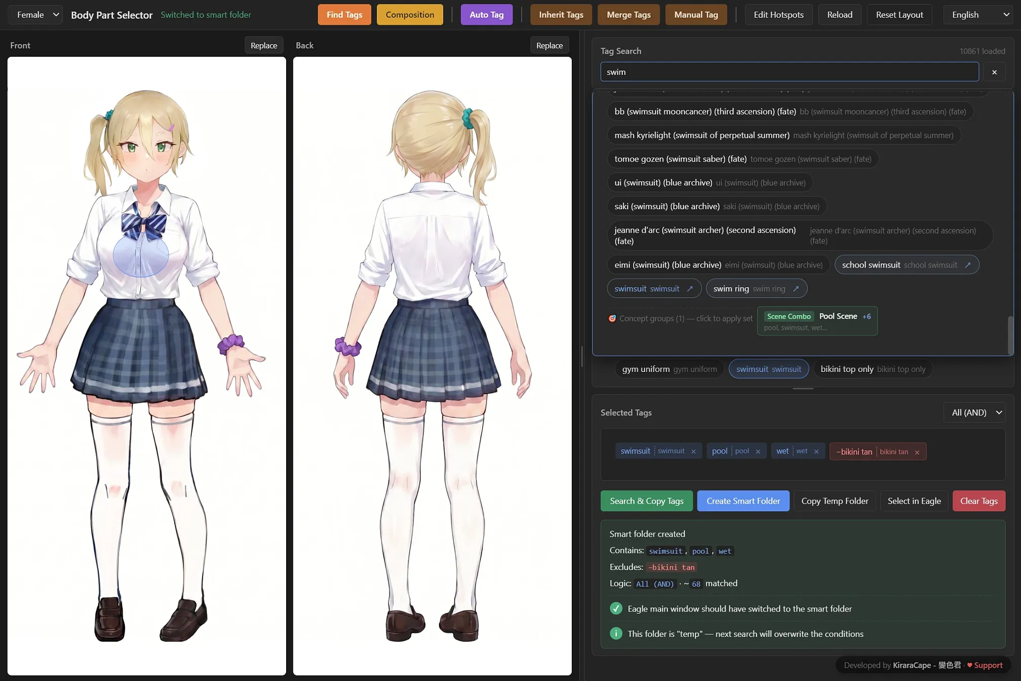 Dedicated AI Tagger for Anime & 2D Artists: Stop manual work and organize thousands of anime assets in an instant. The fastest way to master your 2D collection and ignite your inspiration.