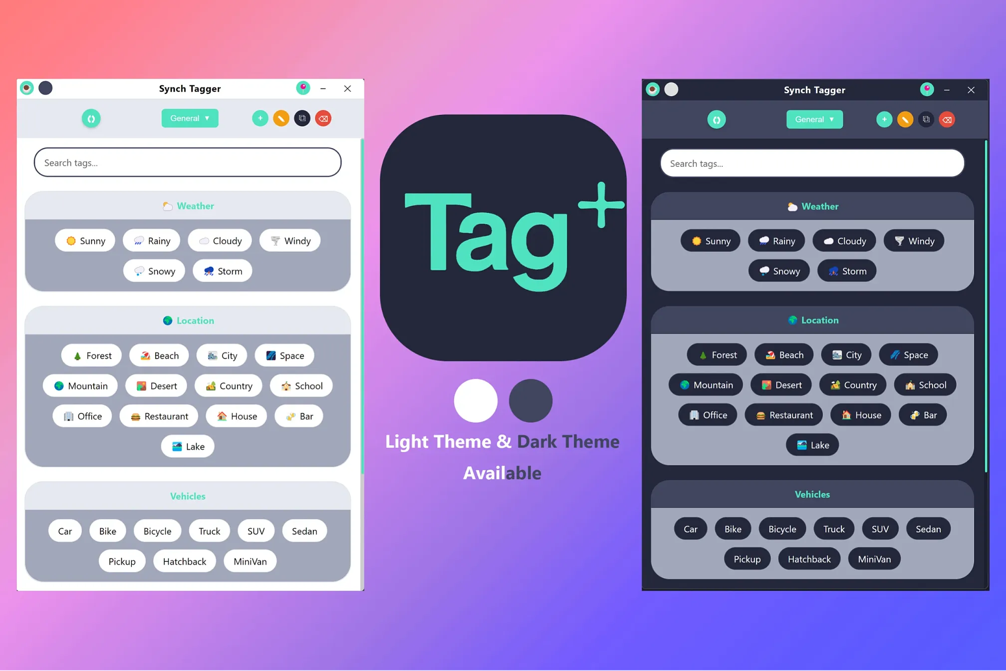 A powerful tag extension for Eagle that lets you create custom tagging profiles, organize tags into groups, and manage hierarchical tag structures. Import your existing Eagle library tags, duplicate them into editable profiles, and build y