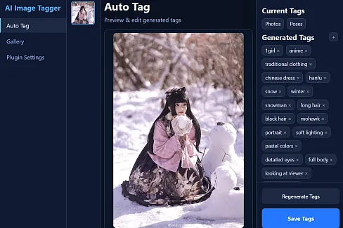 Tag images in your gallery with AI
