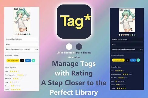An extension for adding star ratings to your tags with intuitive visualization—just click the stars to easily update ratings without renaming tags.
