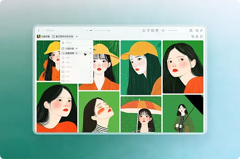 為 Eagle 帶來以圖找圖與自然語言搜尋，用一張圖或一句描述，快速找到素材。