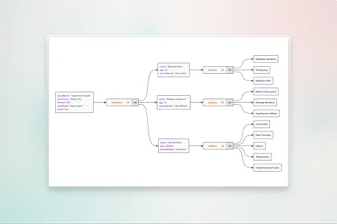 提供 JSON 格式檔案的預覽及縮圖生成