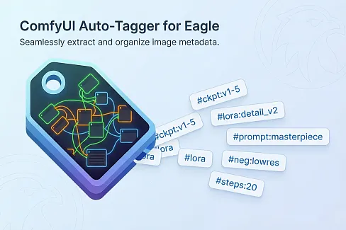 Automatically extracts ComfyUI metadata. Saves prompts and models as tags and notes.