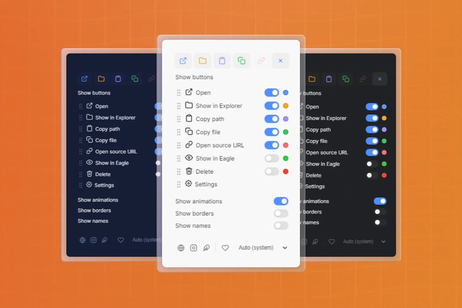 Quick Actions is a smart add-on that provides instant, easy-to-use buttons for managing files directly in your library with a single click.